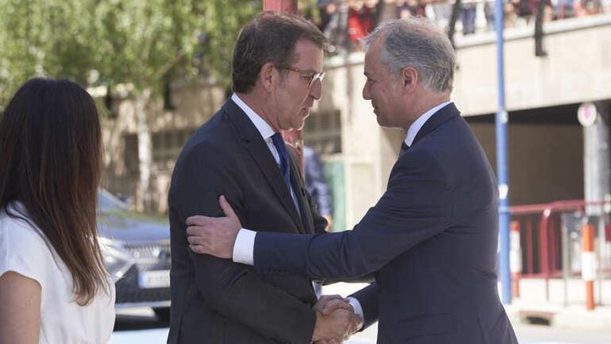 Urkullu, este domingo con Núñez Feijóo en Ermua