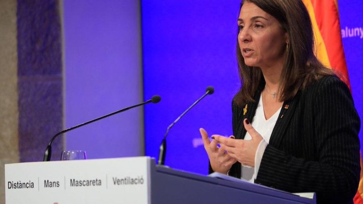 La portavoz del Govern y consellera de Presidencia, Meritxell Budó