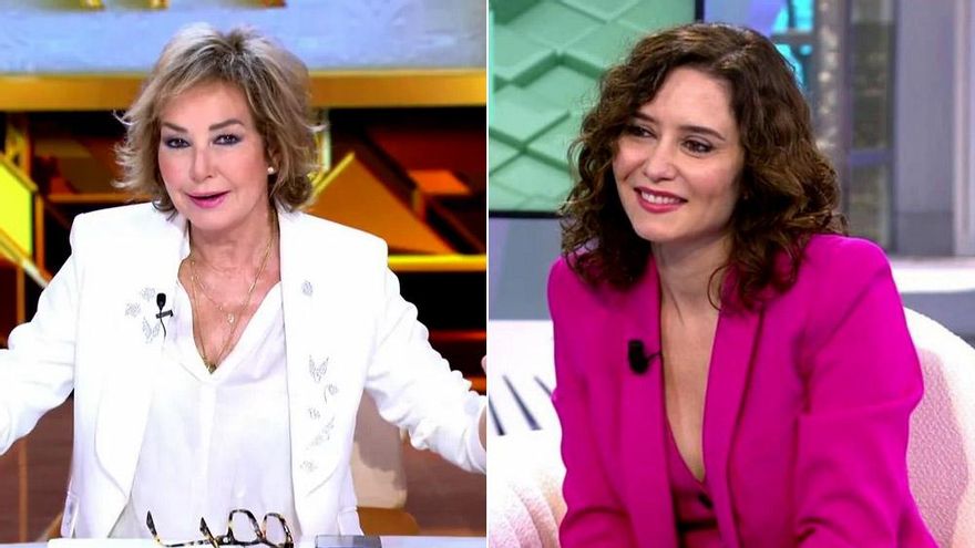 Ana Rosa Quintana, sobre Ayuso: "Quiero mucho a Isabel y la admiro. Es una gran amiga y me lo ha demostrado"