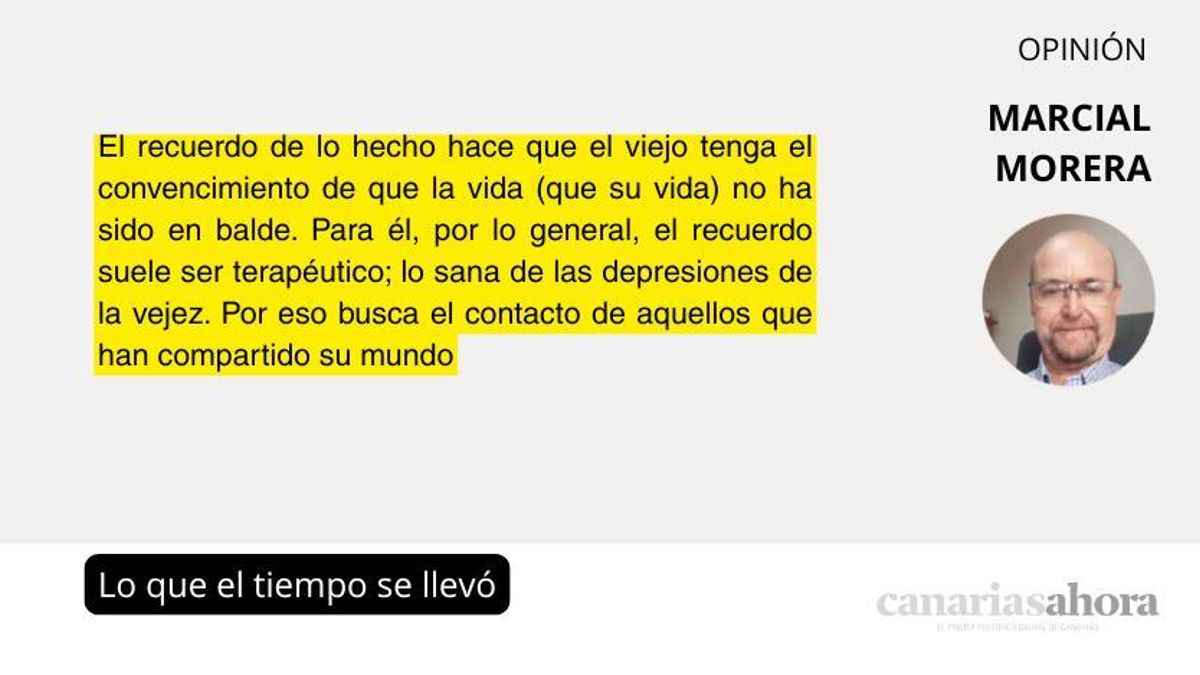 Lo que el tiempo se llevó