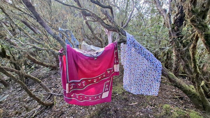 La Policía Local desaloja a turistas acampados en un lugar de especial protección del Parque Rural de Anaga