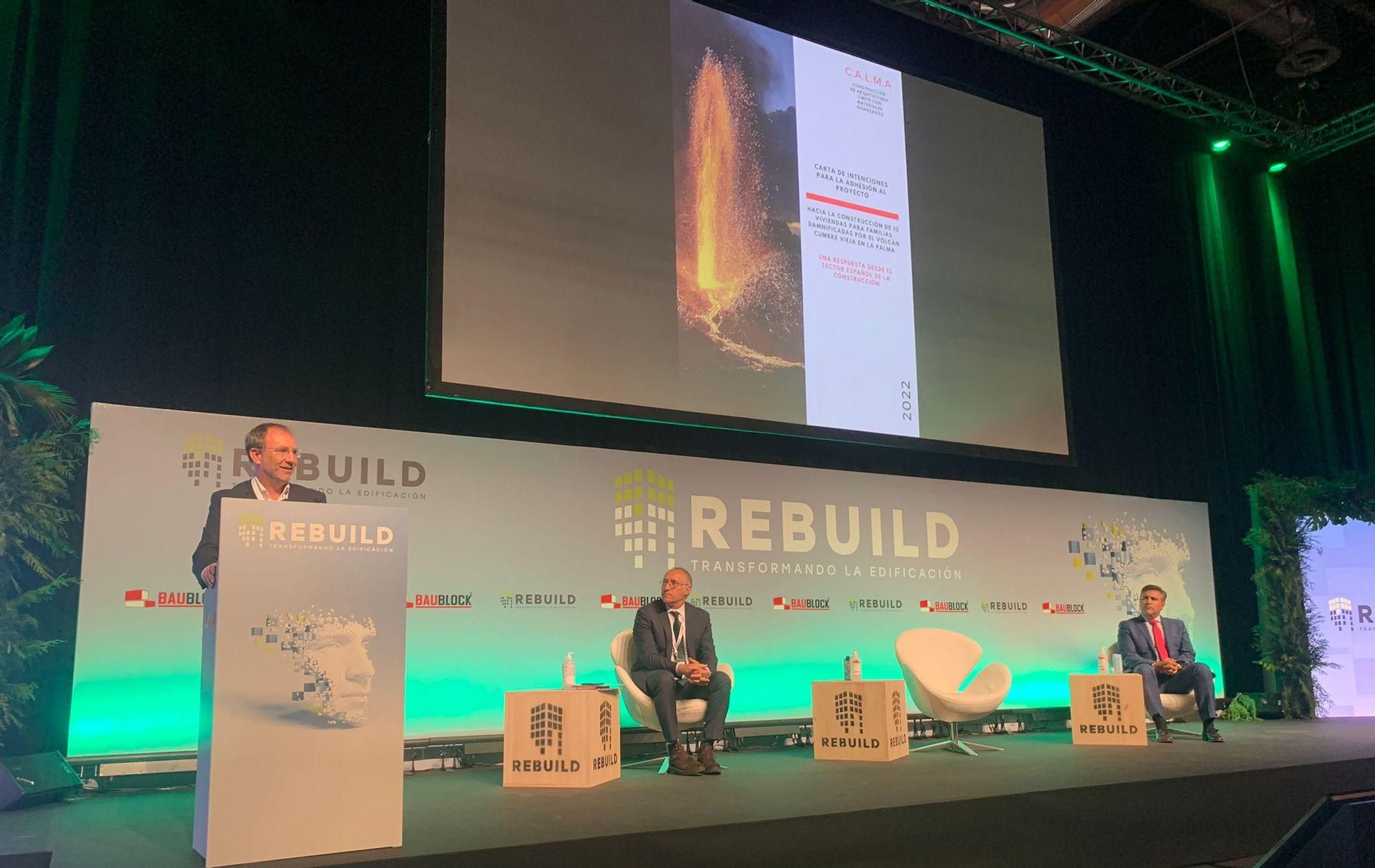 Intervención de Sergio Rodríguez en el Congreso Nacional de Arquitectura Avanzada y Construcción 4.0 de Rebuild.