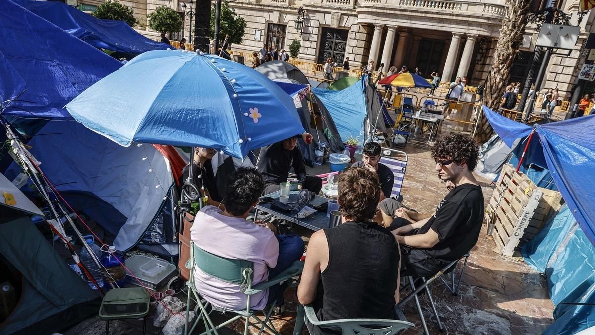 Acampada de Valencia