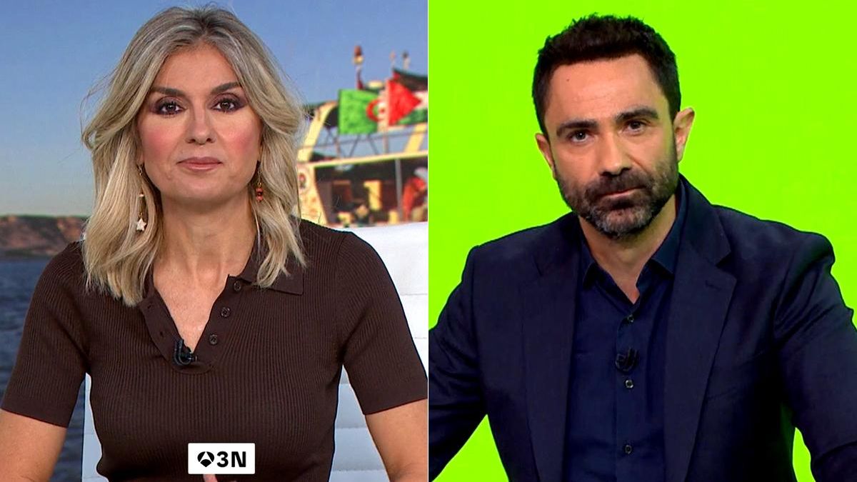 Antena 3 Noticias 1 (23.7%) no cede en lo más alto y 'laSexta Clave' (7.3%) destaca con su especial sobre la flotilla de Gaza