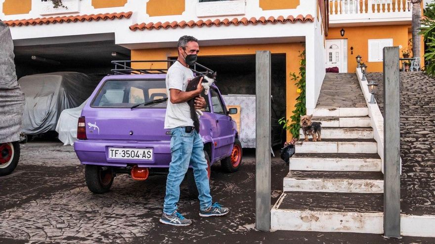 Desalojos en La Palma. / FOTO: José Bringas