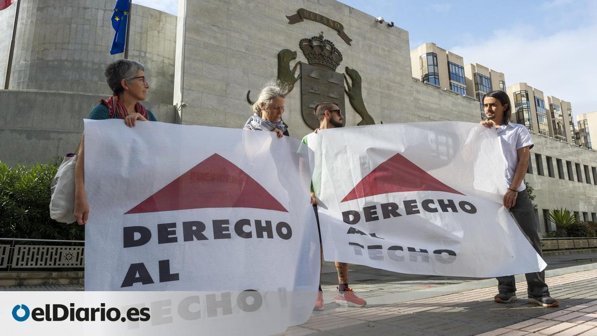 Derecho al Techo acusa al Gobierno canario de favorecer al sector inmobiliario en plena crisis de vivienda
