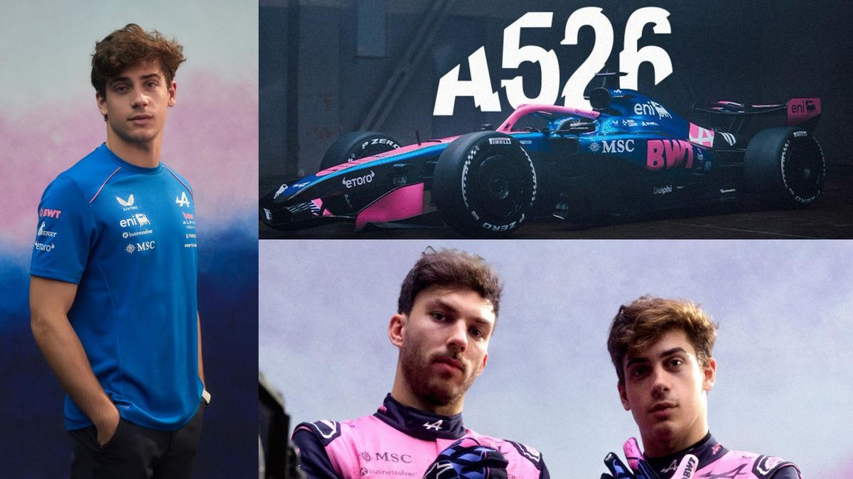Alpine presentó el Alpine A526 que pilotearán Franco Colapinto y Pierre Gasly.