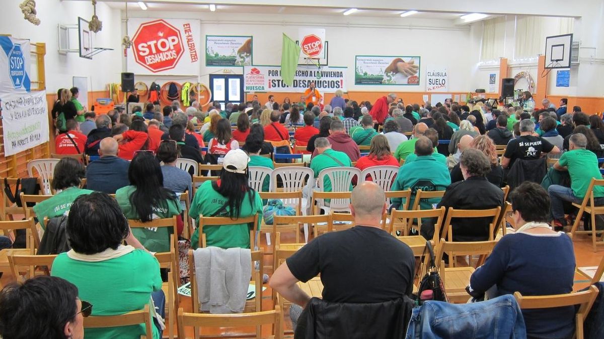 La PAH hará "una campaña de presión al PP en cualquier acto" durante la campaña electoral