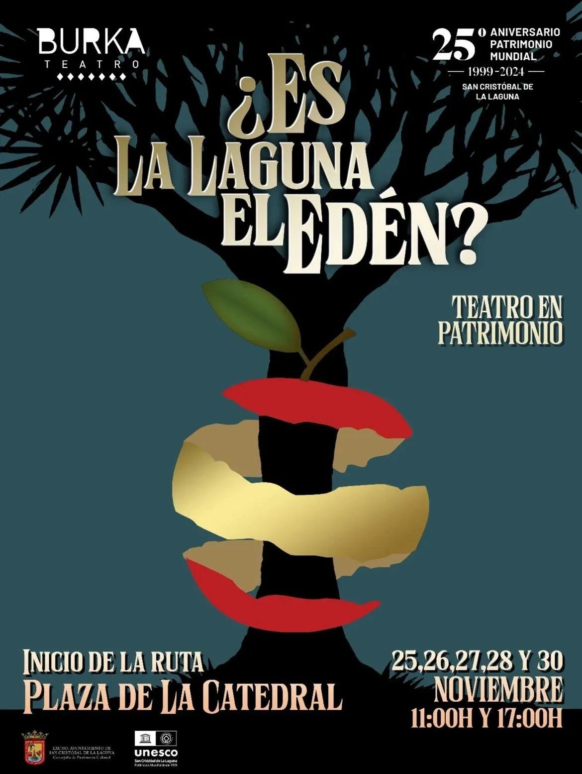Cartel de ‘¿Es La Laguna el Edén?’