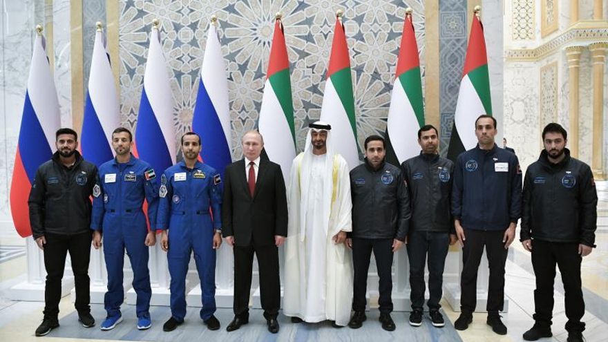 Putin y príncipe de Abu Dabi analizan los últimos desarrollos regionales