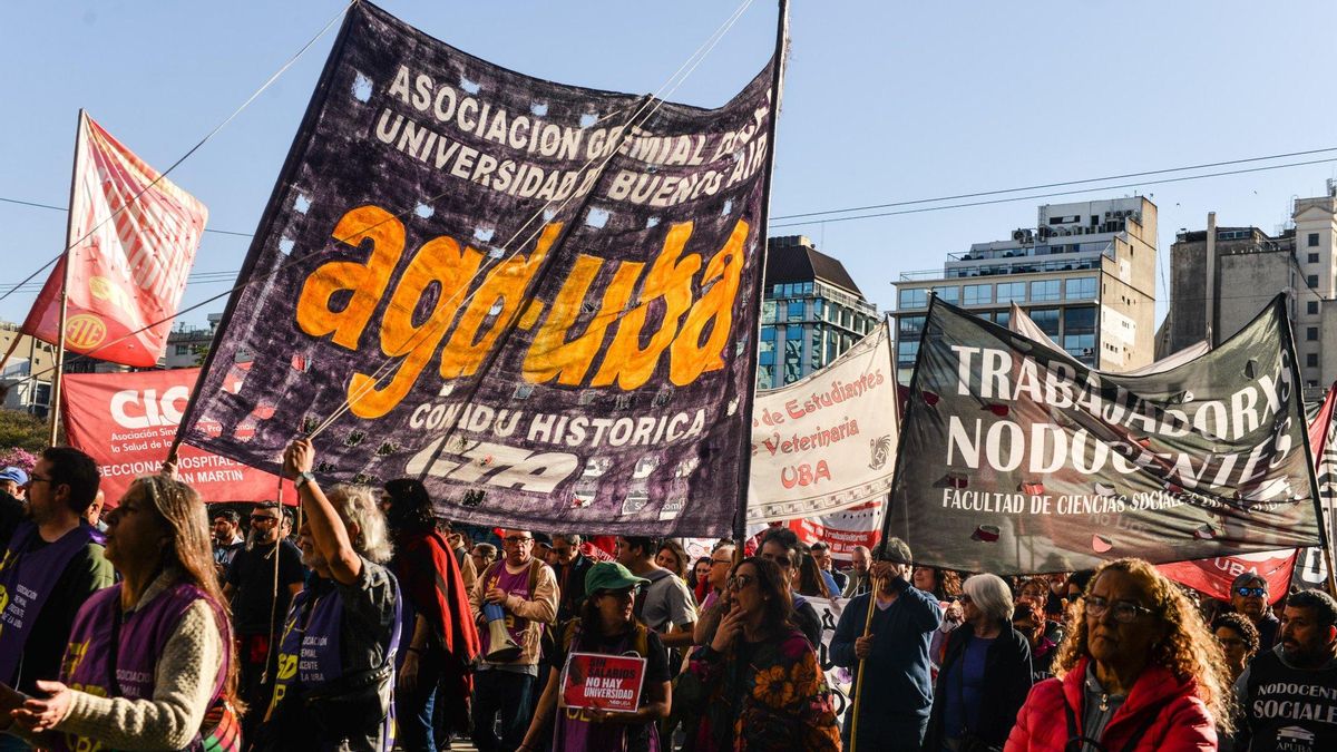 Marcha Federal Universitaria: mapa de cortes y puntos de concentración para una jornada de protestas en el centro porteño
