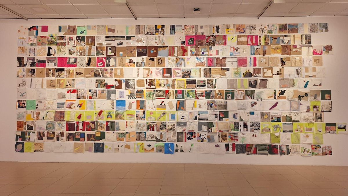 La exposición de la artista Cristina Ibáñez, visitable en el Instituto Leonés de Cultura.