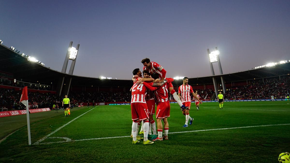 Las imágenes del UD Almería - Córdoba CF
