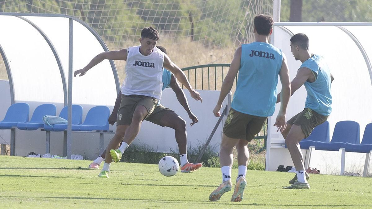 Primer entrenamiento de pretemporada del Córdoba CF, en imágenes