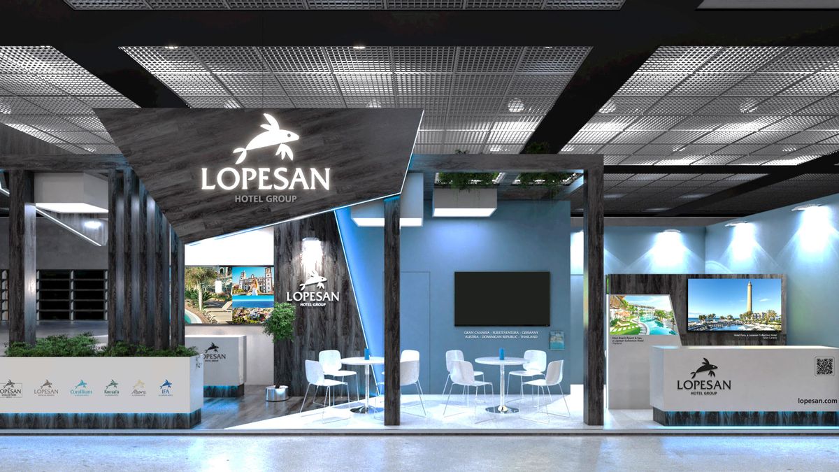 Stand de Lopesan Hotel Group en el ITB Berlín 2023