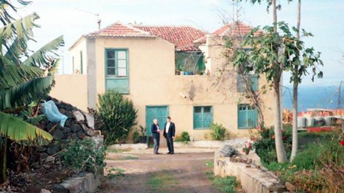 Casa Amarilla en 1993, foto difundida por la Asocación Wolfgang Köhler.