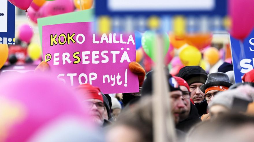 Rebelión sindical en Finlandia contra el plan de reformas del Gobierno de coalición con la ultraderecha