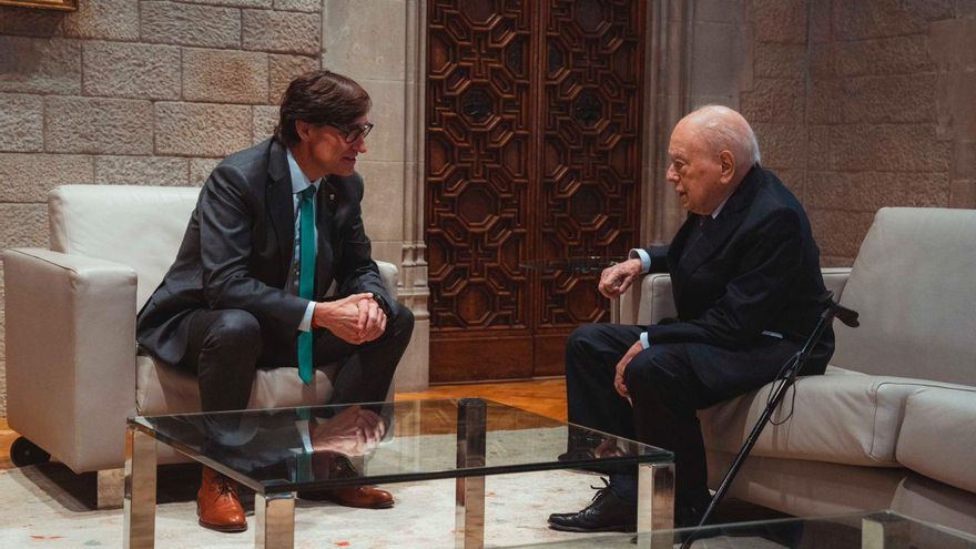 Illa se reúne con Pujol en el Palau de la Generalitat