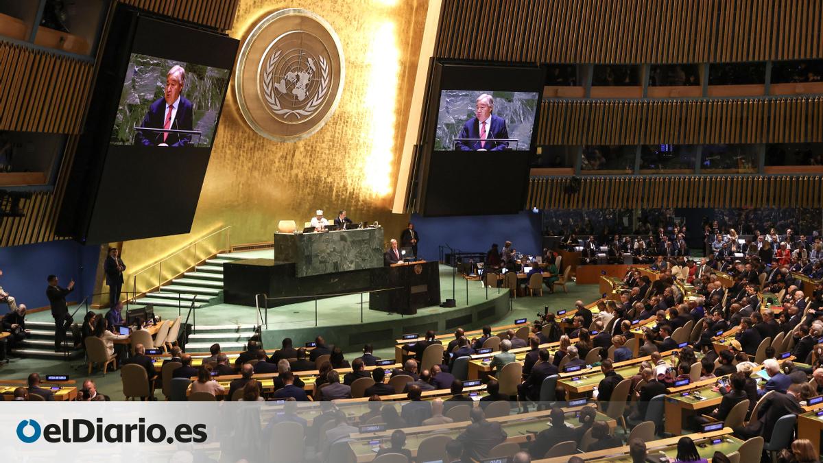 La Asamblea de la ONU aprueba la resolución de España y Palestina ...