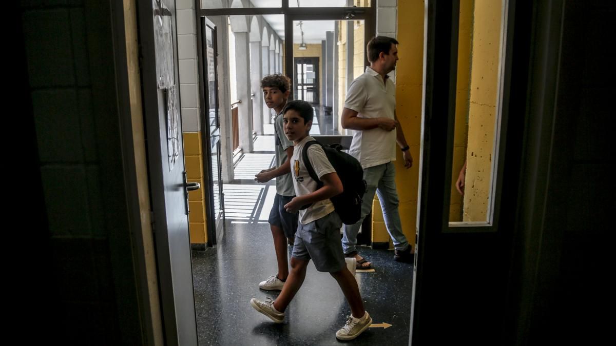 Comienzo de las clases en los institutos