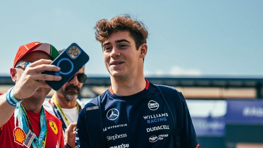 Franco Colapinto alcanzó la velocidad punta mas alta de la Formula 1 en la temporada 2024