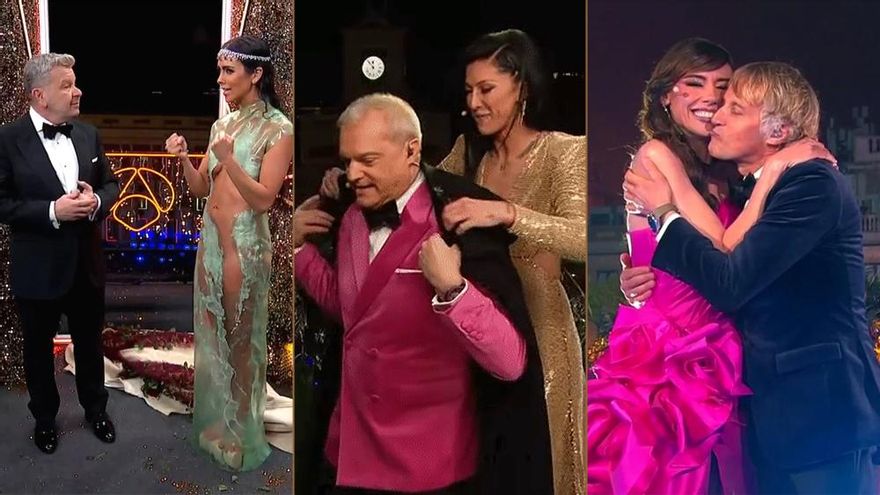 Antena 3 lidera por tercer año las Campanadas con Pedroche, TVE crece y se le acerca, y Telecinco toma aire