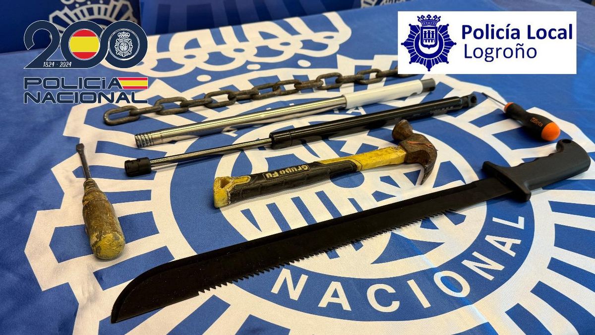 Seis detenidos, cinco de ellos menores, cuando perseguían a otro grupo con armas peligrosas