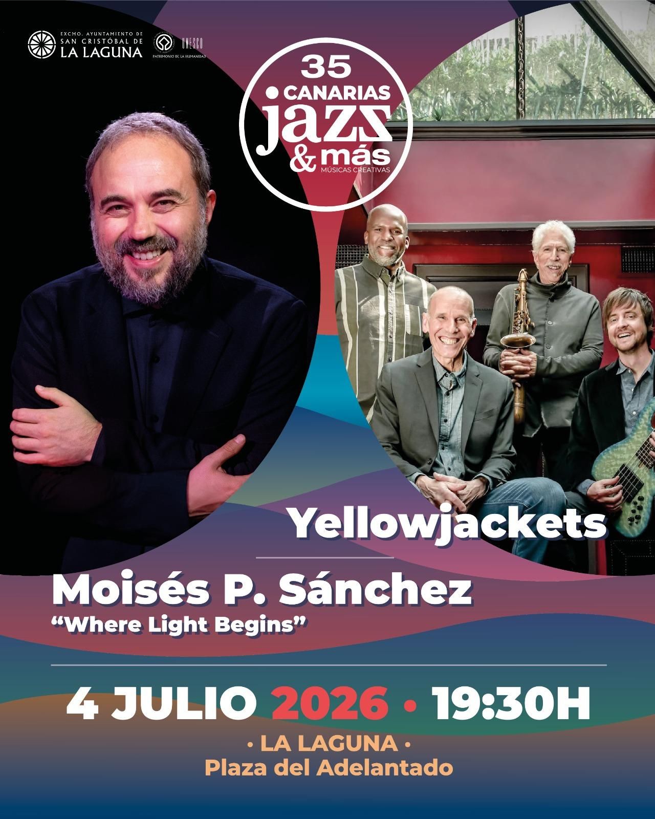 Cartel del festival Jazz & Más.