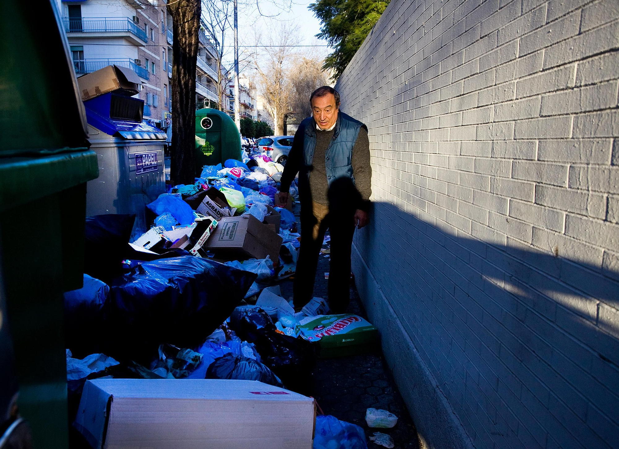 Basura en Sevilla / Foto: Luis Serrano