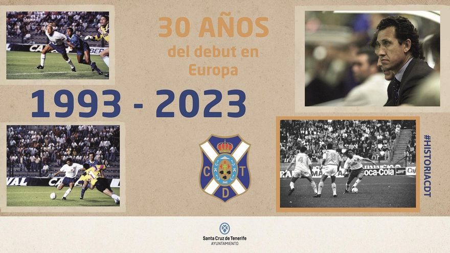 Jorge Valdano recibe este jueves la insignia de oro y brillantes del CD Tenerife