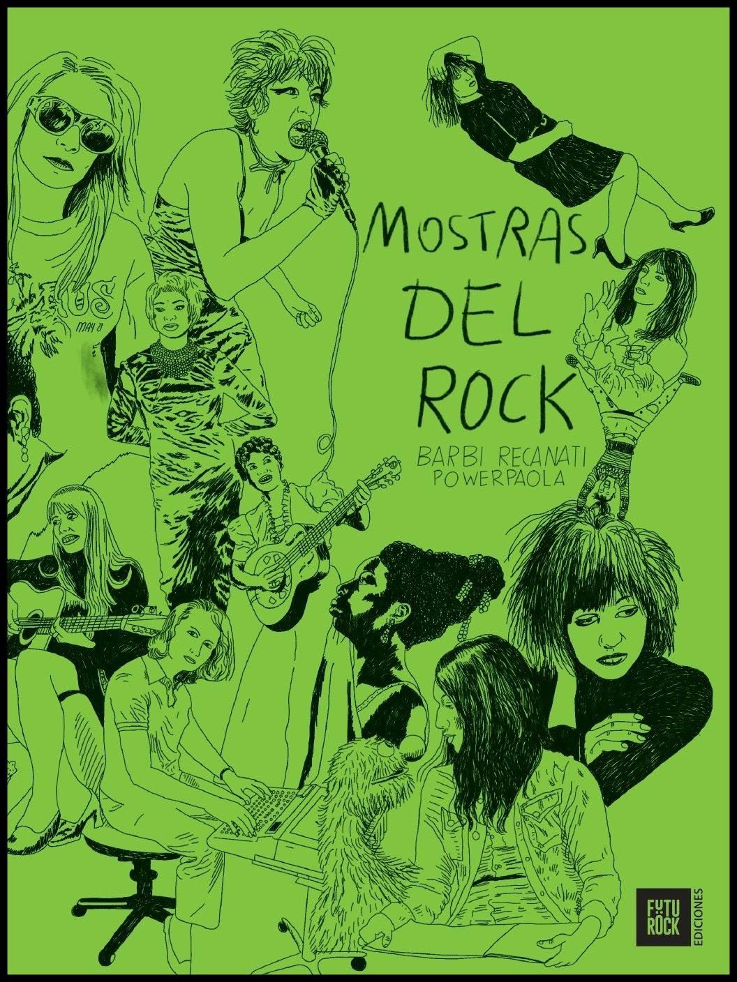 Mostras del rock, de Barbi Recanati y Powerpaola.