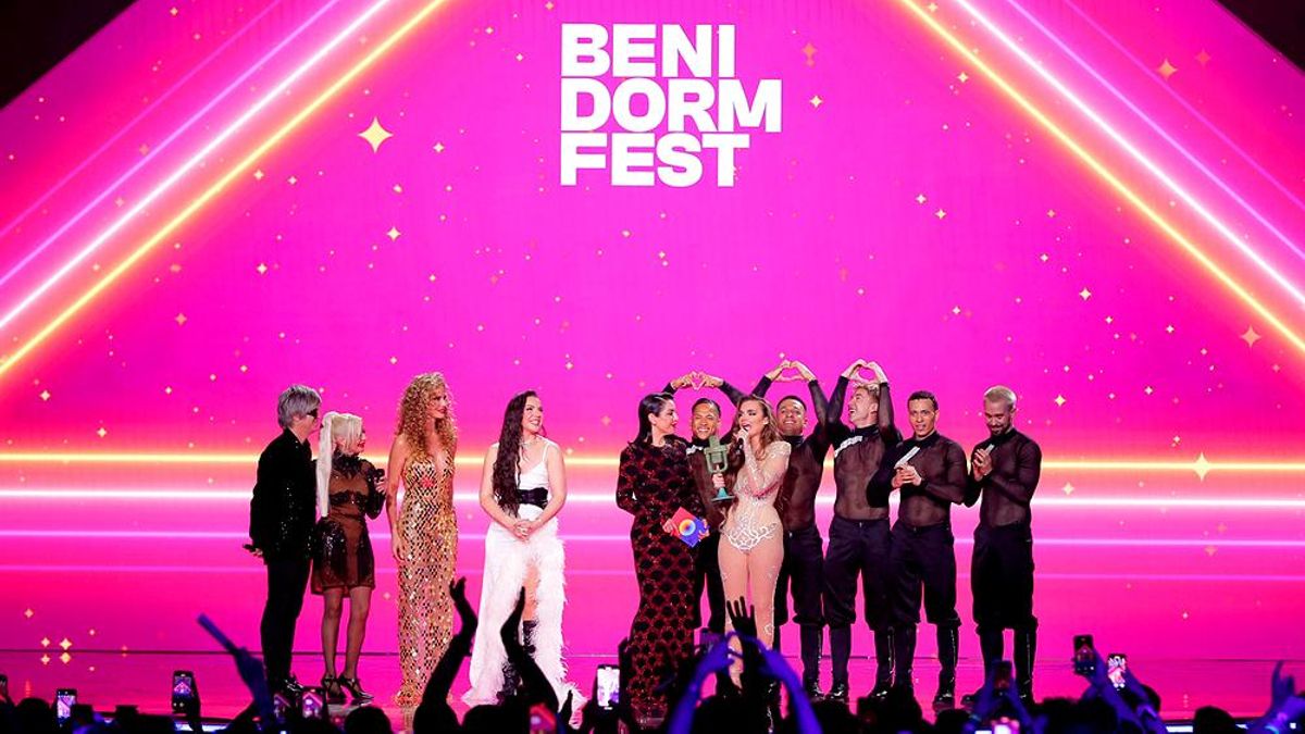 Melody, al ganar el Benidorm Fest 2025