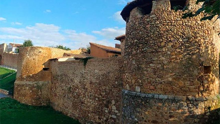 Cerca medieval de Almanza.