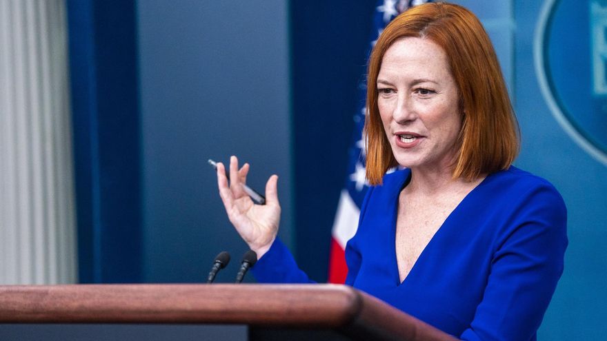La secretaria de prensa de la Casa Blanca, Jen Psaki.