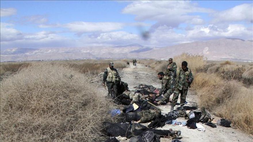 Mueren 175 rebeldes en una emboscada del Ejército sirio cerca de Damasco