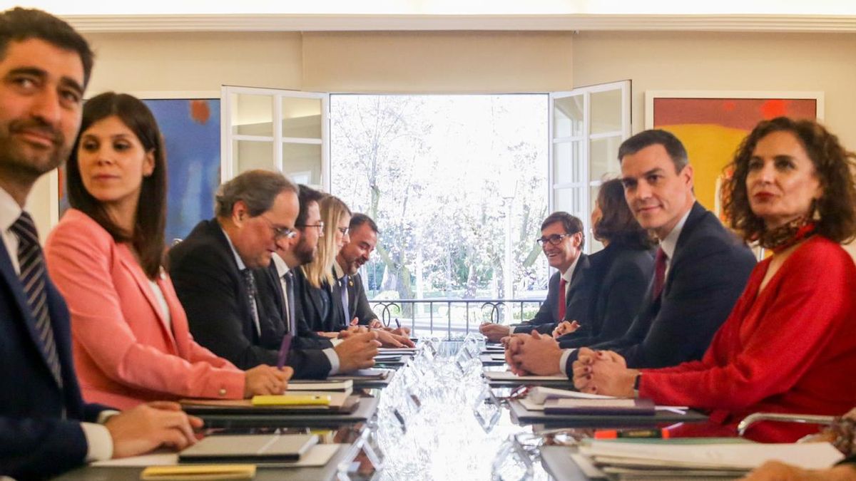 Reunión de la mesa de diálogo