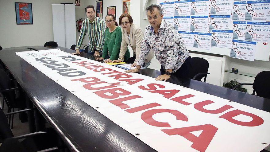 La Sanidad Pública de León saldrá el domingo a las calles "contra los recortes de la derecha"