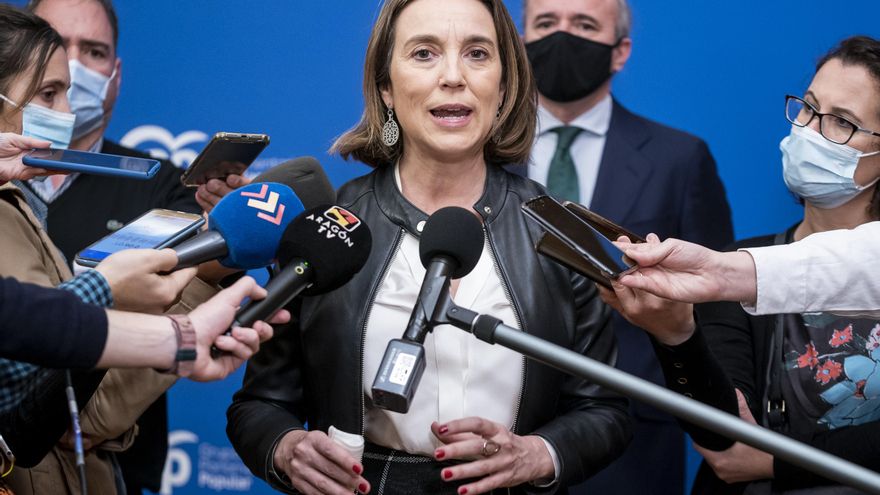 La coordinadora general del PP, Cuca Gamarra, en una imagen de archivo