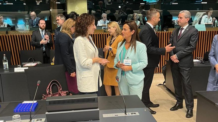 La consejera de Inclusión Social, en el Consejo de Ministros de Empleo y Políticas Sociales de la UE