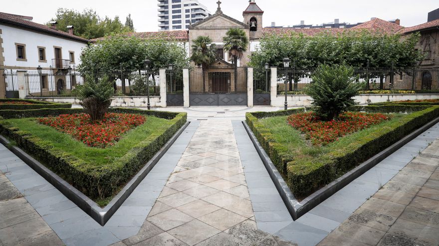 Vista del Convento de las Brígidas de Lasarte-Oria (Gipuzkoa) este viernes. EFE/Javier Etxezarreta