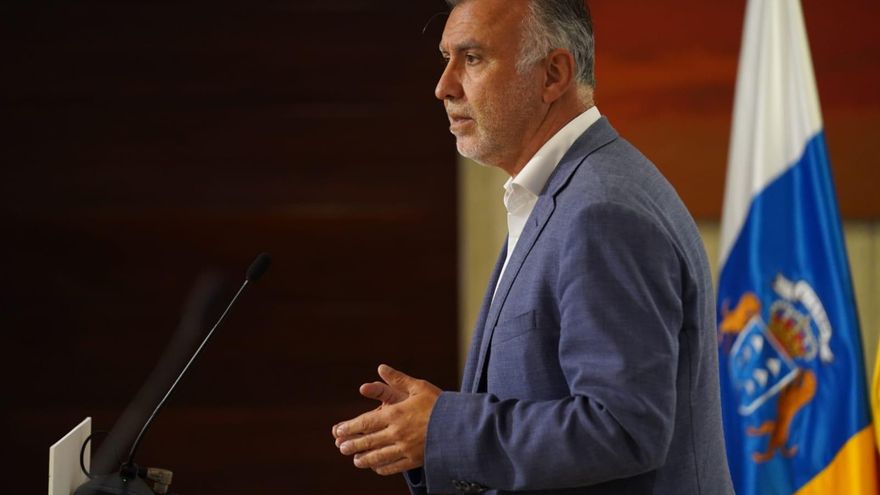 El presidente del Gobierno de Canarias, Ángel Víctor Torres.