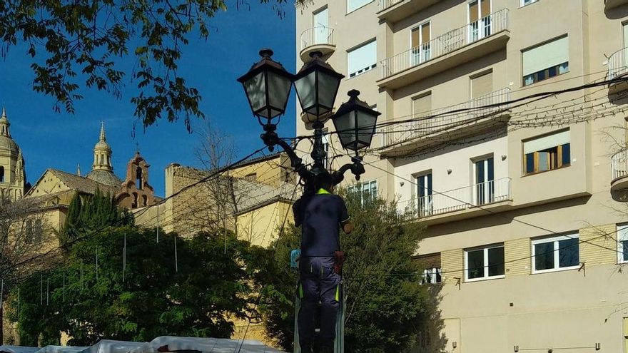 Segovia instala cámaras con inteligencia artificial sin autorización para vigilar la Navidad