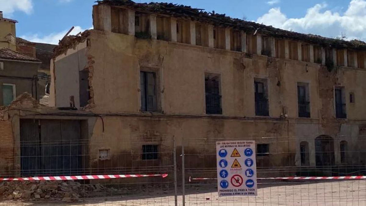 Demolición Casa Lucías de Báguena