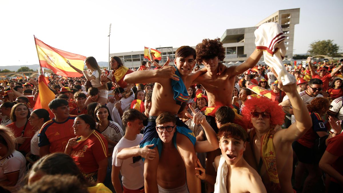 El ambiente de la afición española en el Córdoba Live, en imágenes