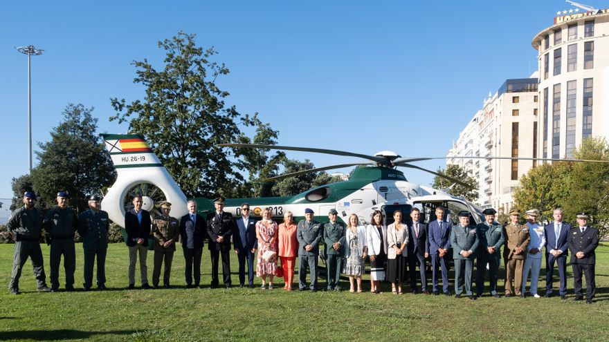 Actos conmemorativos del 50º aniversario de la Creación del Servicio Aéreo de la Guardia Civil.