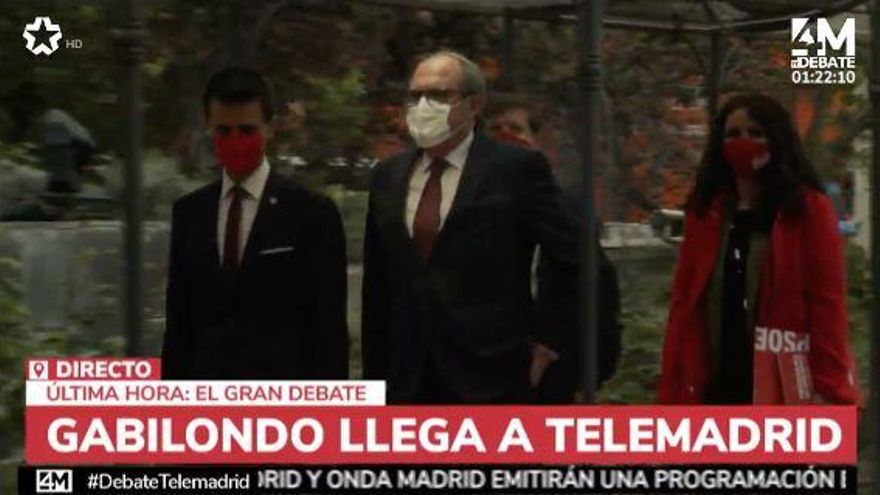 Gabilondo llega al debate
