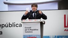 Puigdemont pide al independentismo que se prepare para un nuevo pulso al Estado en un acto multitudinario en Perpiñán