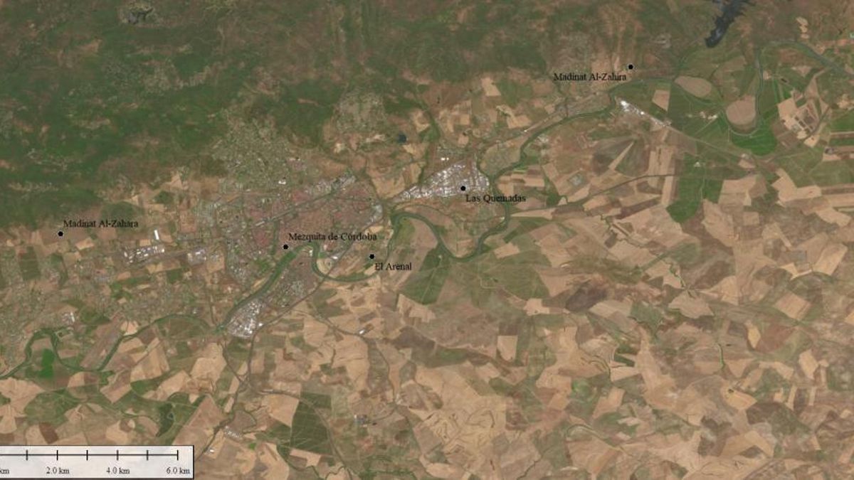Publican la posible ubicación de Madinat al Zahira en el extremo este de Córdoba