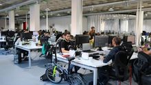 Imagen de archivo de una oficina (la central de reclamador.es en Madrid).
