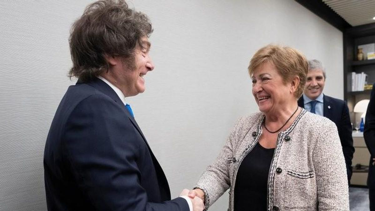 Georgieva visita la Argentina en un nuevo gesto de respaldo político del FMI a la gestión de Milei